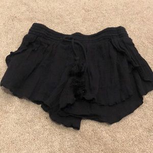 Black ripcurl shorts